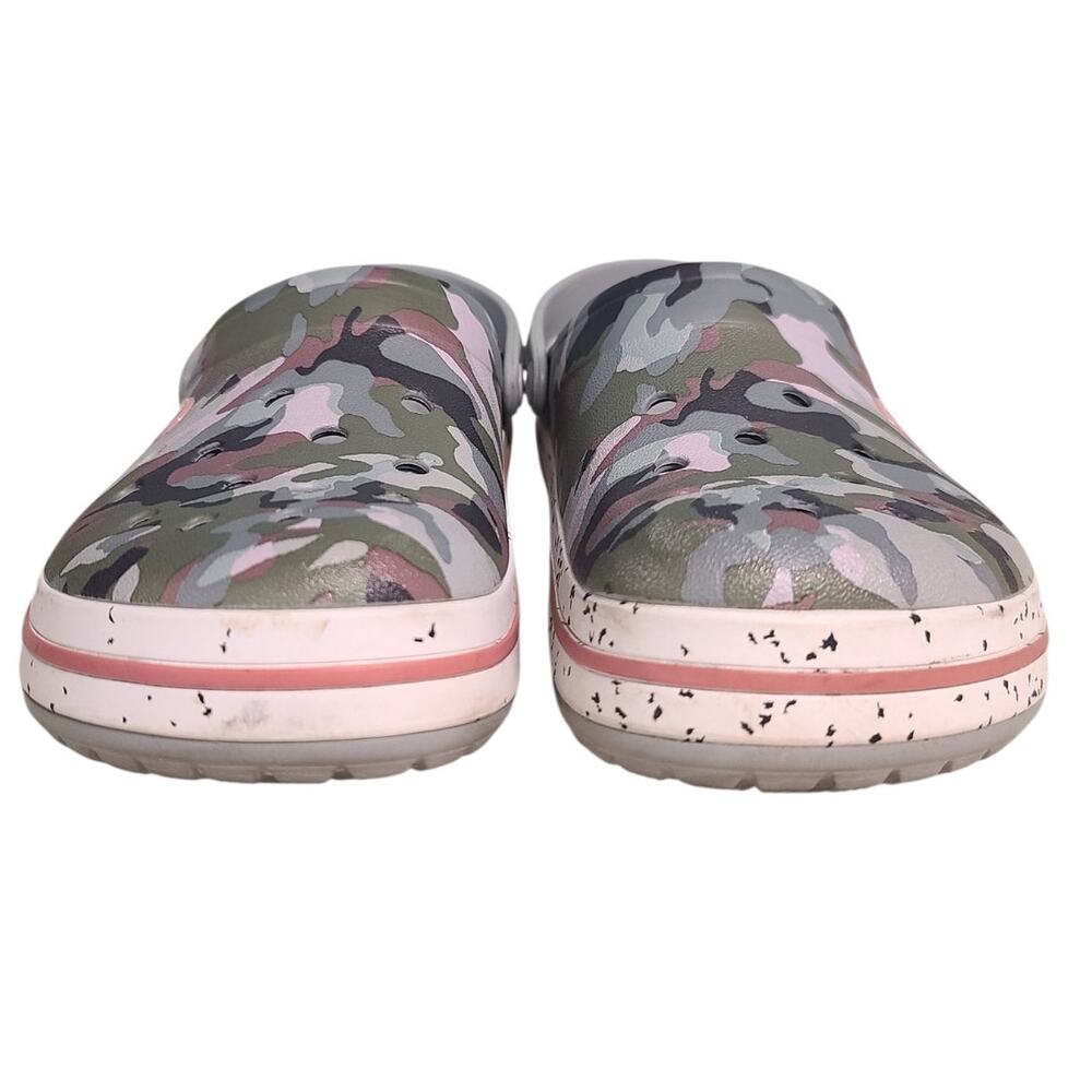Crocs Bayaband Camo Clog Pink Grey 205330 Women's Size 10 Men's 8 - Picture 5 of 6